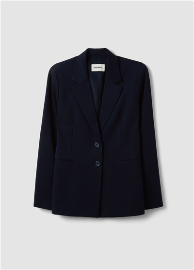 Mavi Klasik Yaka Regular Fit Esnek Viskon Blazer Ceket