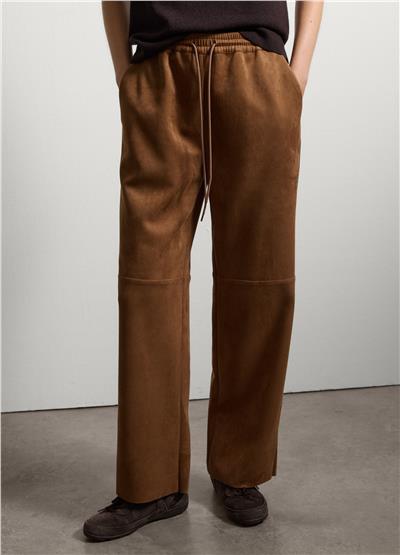 Açık Kahverengi Normal Kesim Pantolon