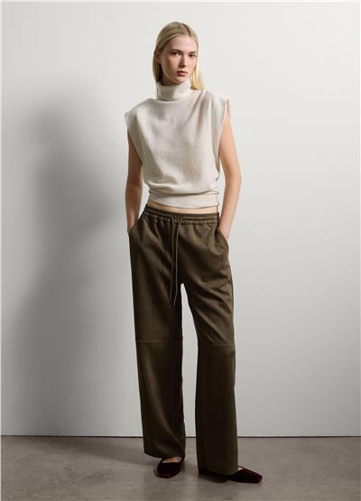 Yeşil Normal Kesim Pantolon