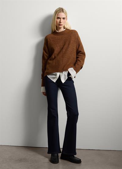 Kahverengi Oversize Kazak