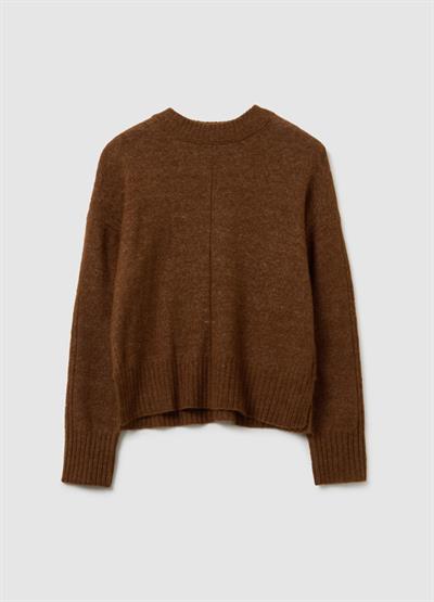 Kahverengi Oversize Kazak