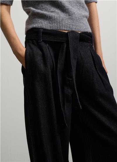 Palazzo Pamuk Karışımlı Pantolon