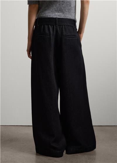 Palazzo Pamuk Karışımlı Pantolon