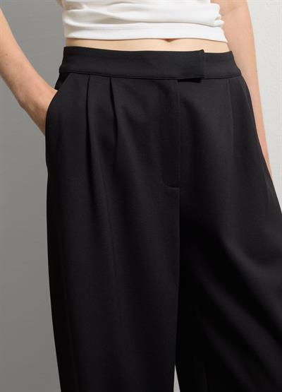 Siyah Palazzo Pantolon