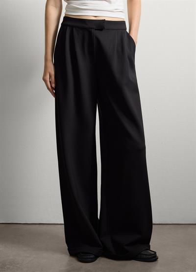 Siyah Palazzo Pantolon