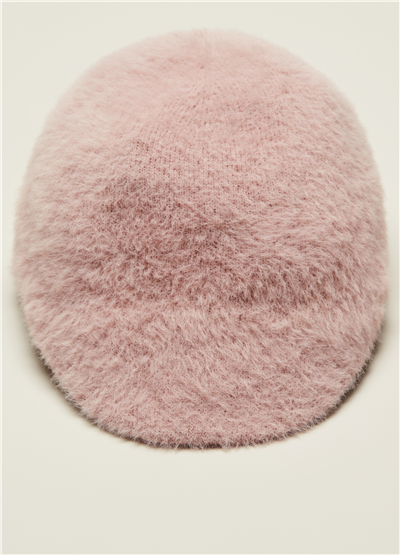 Pembe Tiftik Görünümlü Kasket