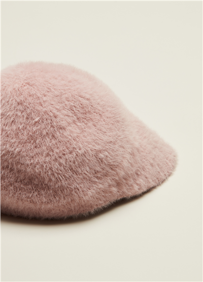 Pembe Tiftik Görünümlü Kasket