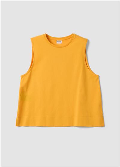 Sarı Oversize Pamuk Atlet