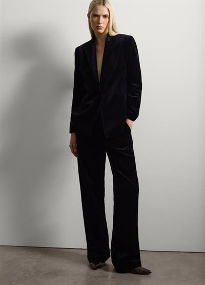 Siyah Kadife Pantolon