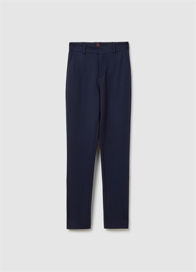 Lacivert Streç Pantolon