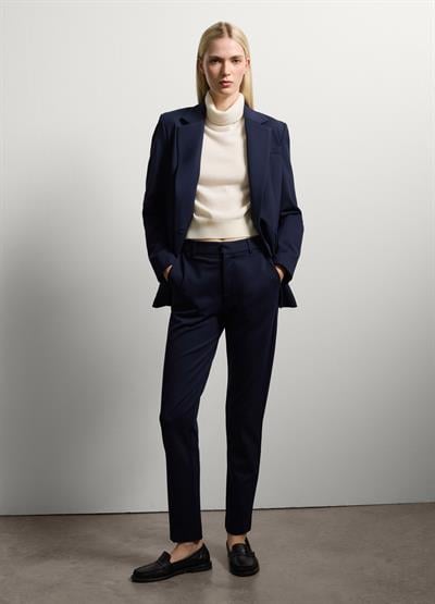 Lacivert Streç Pantolon