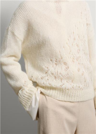 Tiftik Karışımı Düz Kesim Kazak