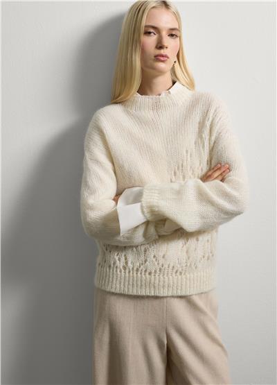 Tiftik Karışımı Düz Kesim Kazak