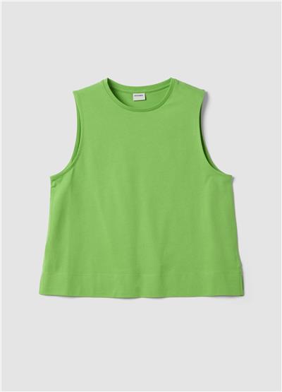 Yeşil Oversize Pamuk Atlet