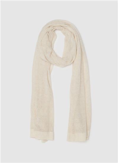 Bej Yün Karışım Atkı