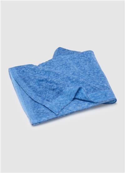 Mavi Yün Karışım Atkı