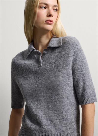 Gri Yün Normal Kesim Kazak