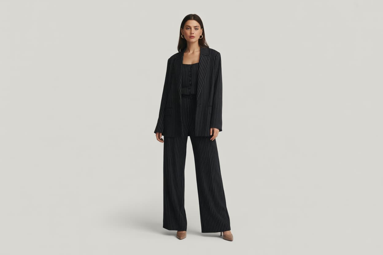 Trend Geniş Paça Pantolon Kombinleri
