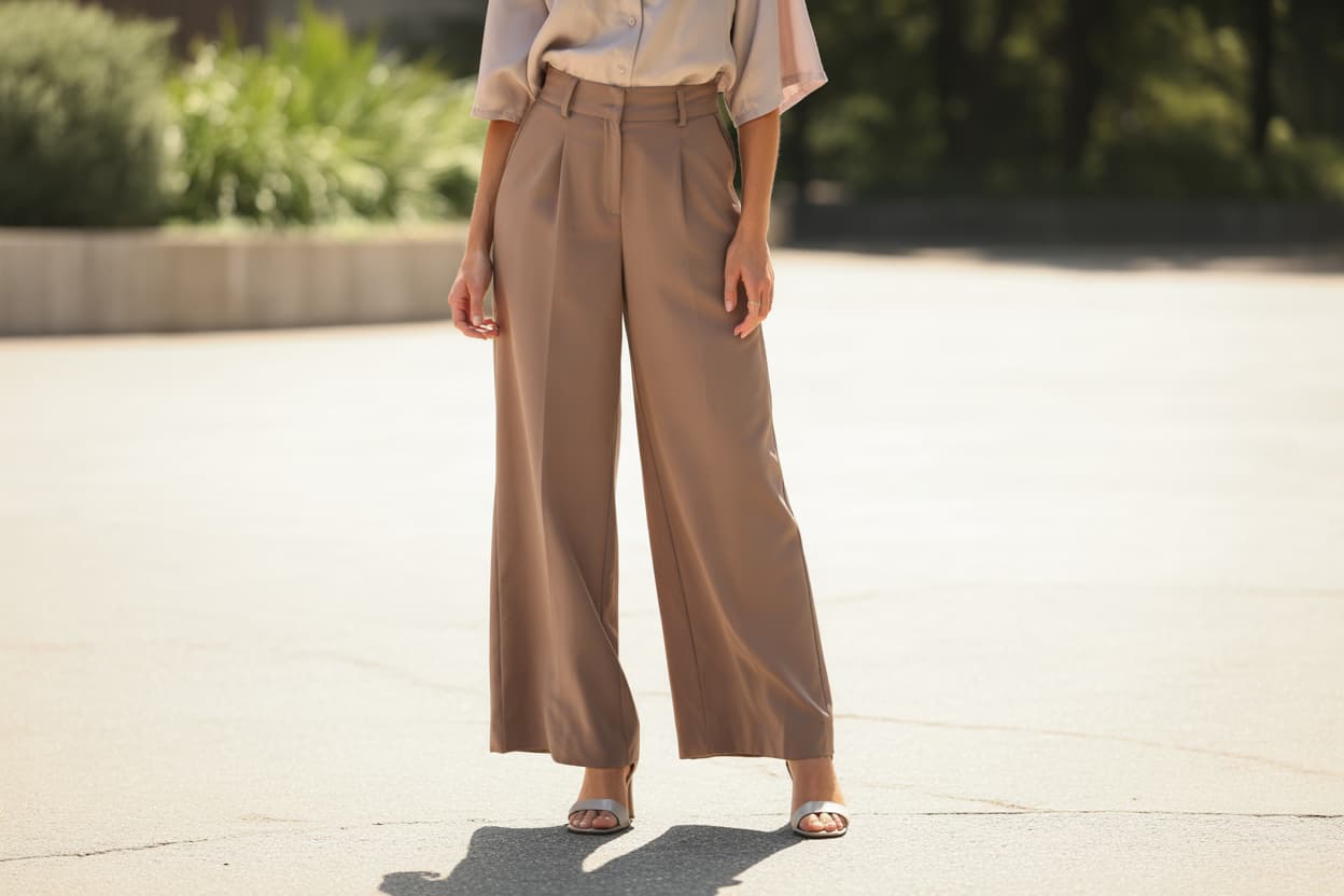 Geniş Paça Pantolon Tunik Kombinleri