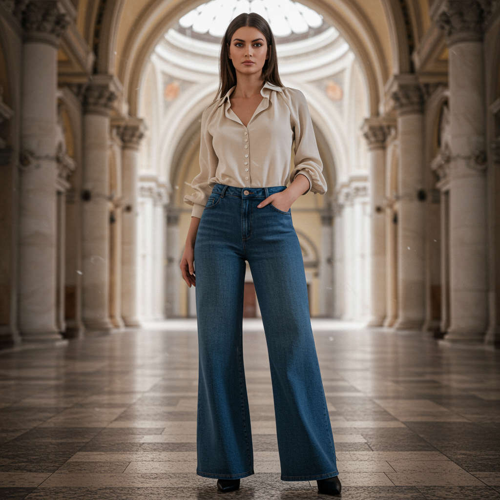 Üçgen Vücut Tipine Göre Jean Seçimi