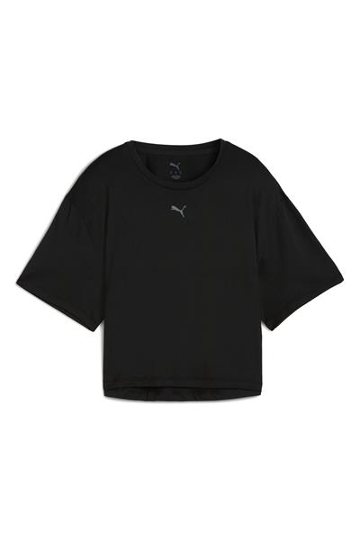 Puma Cloudspun Relaxed Tee Oversızed Siyah Tişört