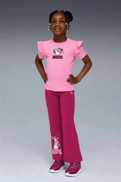 Puma Pembe Kız Çocuk T-Shirt HELLO KITTY & FRIEN		