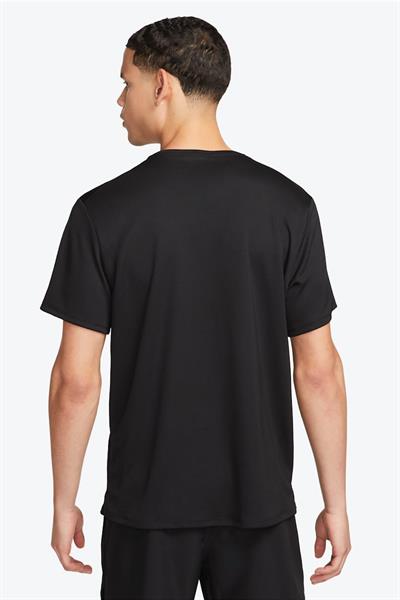 Nike Dri-FIT UV Miler Erkek Siyah Koşu T-Shirt DV9315-010