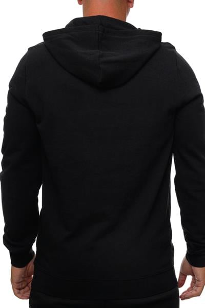 Puma Ess Elevated Hoodie Erkek Siyah Günlük Stil Sweatshirt