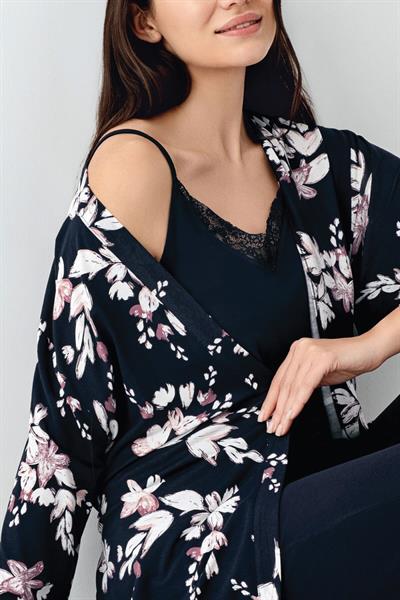 Pierre Cardin Kadın Beyaz Kısakollu Pijama Takımı