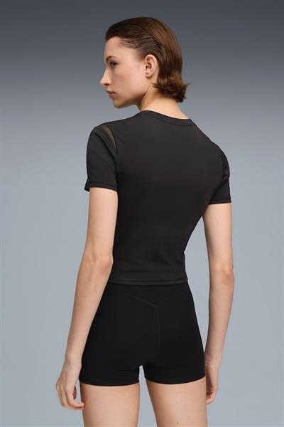 Puma SHAPE Baby Training Tee Women Siyah Renkli Tişört