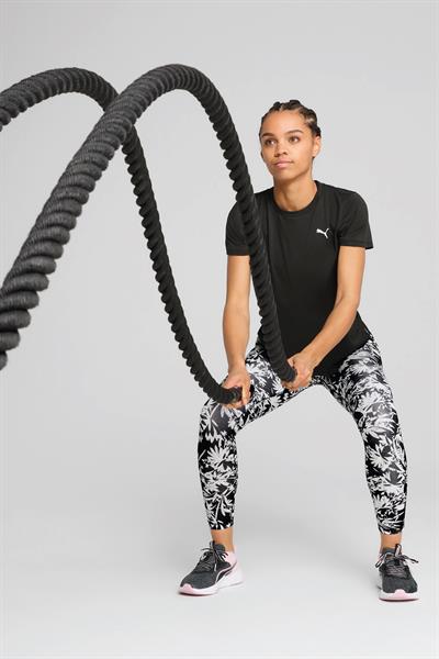 Puma Tad Essential Crew Kadın Siyah Koşu Tişört