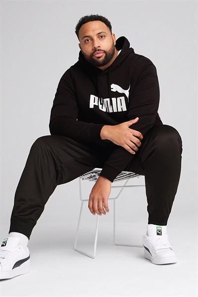 Puma Essential No. 1 Logo Erkek Siyah Günlük Stil Sweatshirt