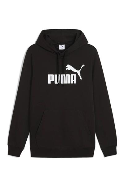 Puma Essential No. 1 Logo Erkek Siyah Günlük Stil Sweatshirt