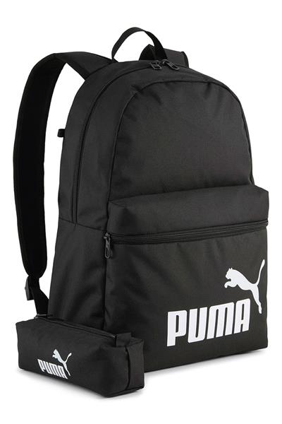 Puma Phase Kalem Kutulu Unisex Siyah Günlük Stil Sırt Çantası	