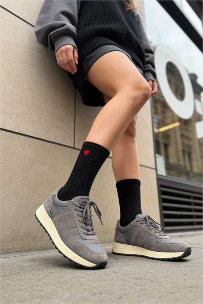 Moda Renklerle Kombin Yapılmış 5 Li Paket Penye Çorap