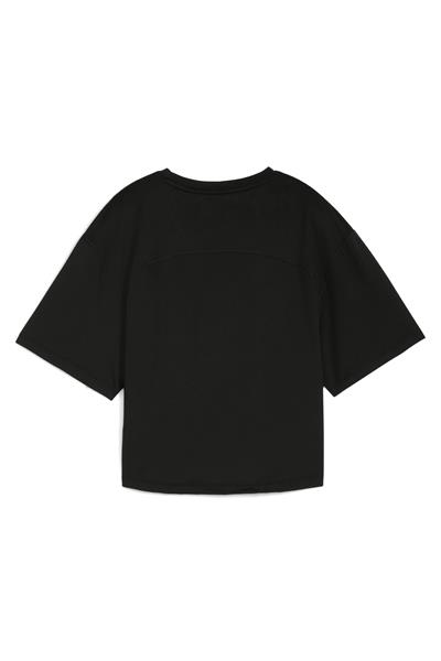 Puma Cloudspun Relaxed Tee Oversızed Siyah Tişört