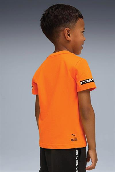 Puma X Hot Wheels Erkek Çocuk Turuncu T-Shirt