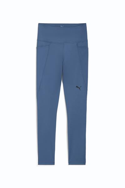 Puma Cloudspun Tight Aop Hw Fl Bayan Spor Tayt Mavi