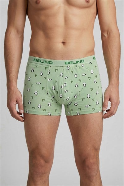 Erkek Boxer Şort Desenli- Panda Love	