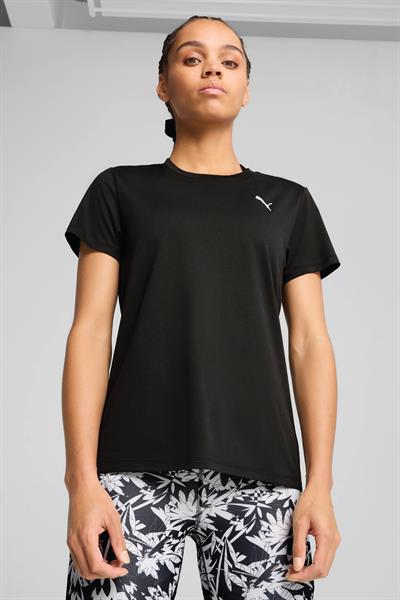Puma Tad Essential Crew Kadın Siyah Koşu Tişört
