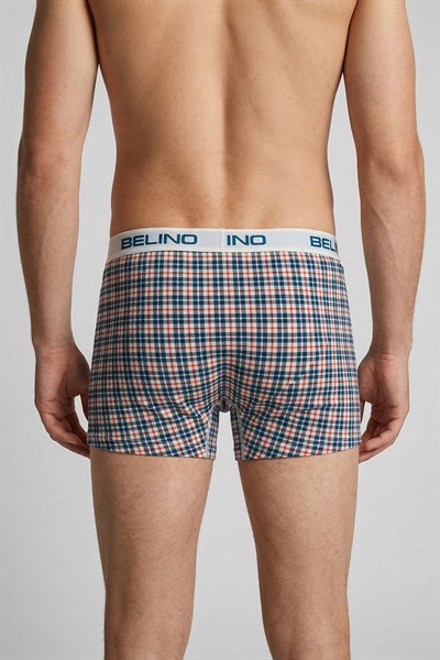 Erkek Boxer Şort Ekose Desenli- Plaid Timeless