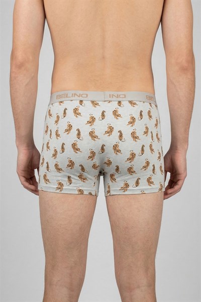 Desenli Erkek Boxer- Tiger Power