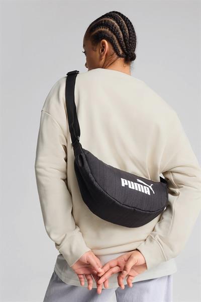 Puma Base 3L Half Moon Bag Siyah Unisex Omuz Çanta