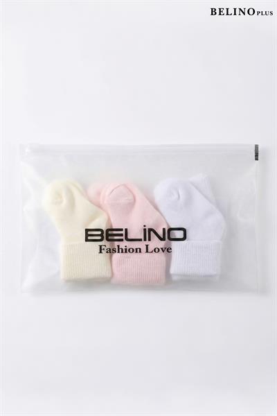Yeni Doğan Kız Bebek Çorabı Pamuklu  6 Lı Paket