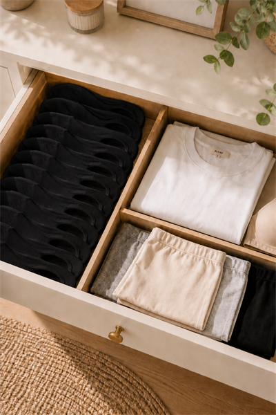 12 Li paket Penye Dikişsiz Kadın Siyah Patik Çorap