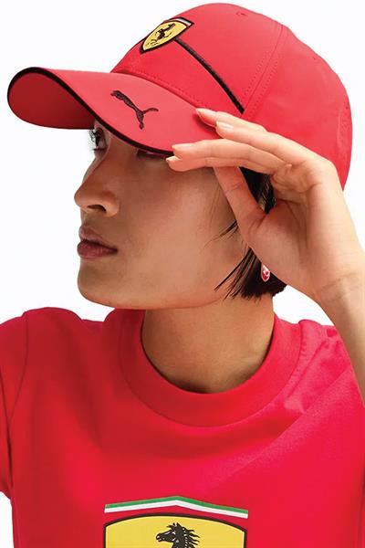 Puma FERRARI Race Beyzbol Şapkası Kırmızı Unisex Şapka