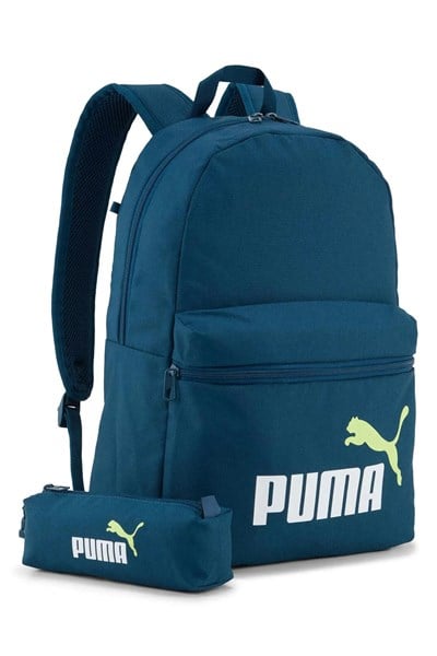 Puma Phase Petrol Mavi Sırt Çantası Set