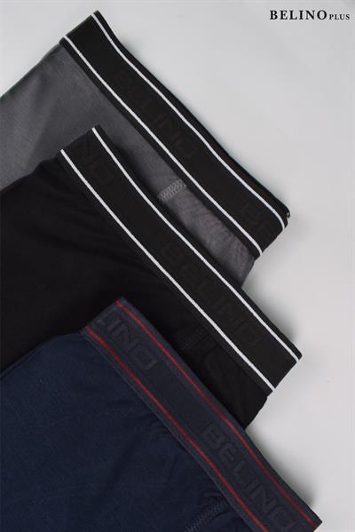 For Men Bamboo Likralı Ultra Soft Erkek Boxer Short 3 lü Kutu - BelinoPlus
