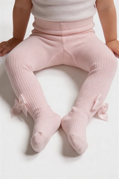 Aksesuarlı Pamuklu Bebek Külotlu Çorap 3 Lü Paket 