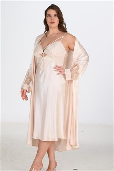 2li Fildişi Sabahlık Takımı Bigsize 6222